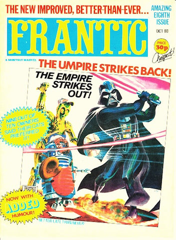 Frantic #8 - Marvel Comic/British - 1980