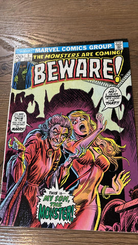 Beware! #5 - Marvel Comics - 1973