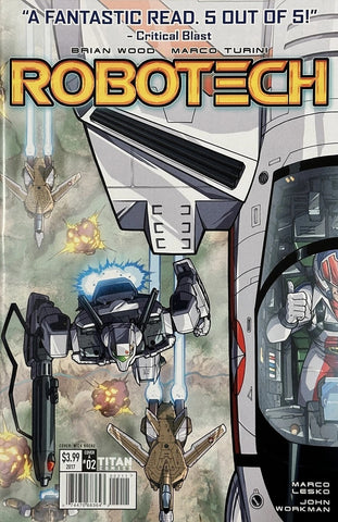 Robotech #1 -  Titan Comics - 2017 - Cover A