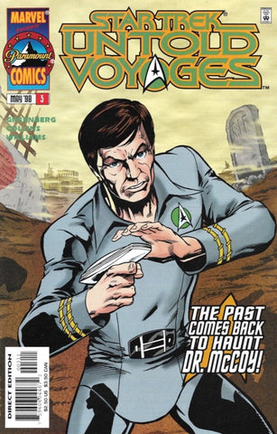 Star Trek: Untold Voyages #3, #4 & #5 - Marvel Comics - 1998