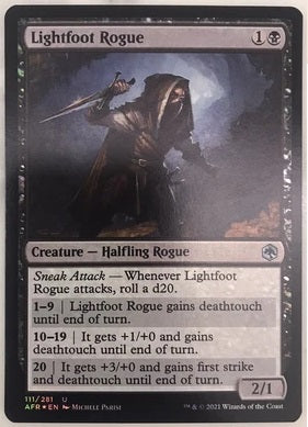 "Lightfoot Rogue" x4 - Magic The Gathering Card - AFR - 4-Card Playset
