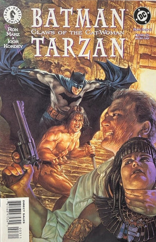 Batman/Tarzan #3 "Claws Of The Catwoman" - DC / Dark Horse - 1999