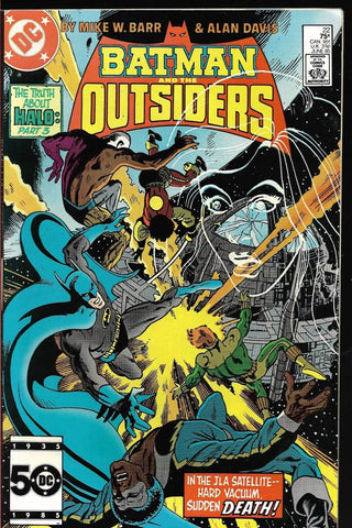 Batman and the Outsiders #22 - DC Comics - 1985