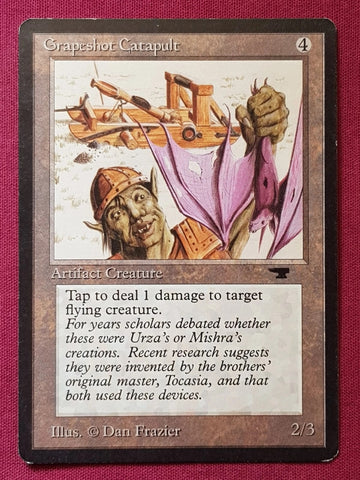 "Grapeshot Catapult" - Magic The Gathering Card - Antiquities