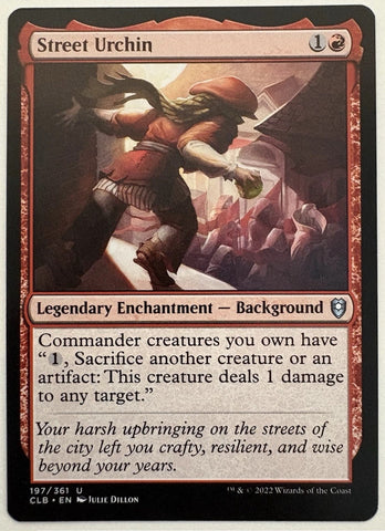 "Street Urchin" x4 - Magic The Gathering Card - CLB - 4-Card Playset