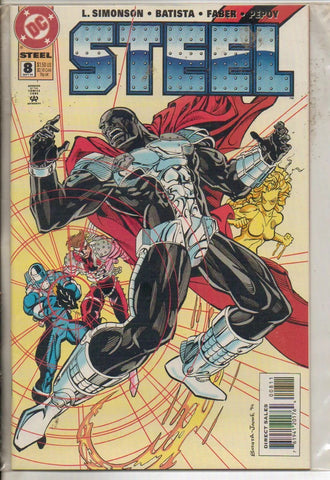 Steel #8 - DC Comics - 1994