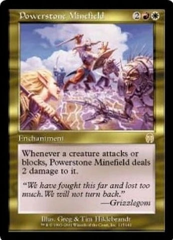 "Powerstone Minefield" - Magic The Gathering Card - Apocalypse
