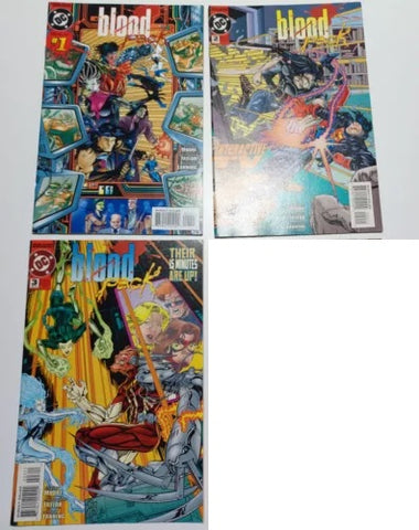 Bloodpack #1 #2 #3 (3x Comics) - DC Comics - 1995