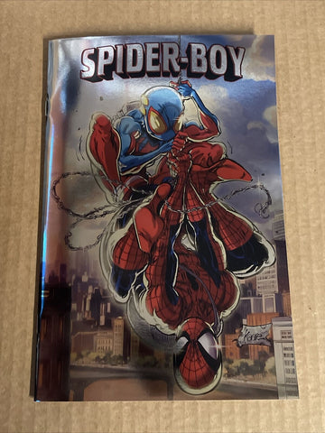 Spider-Boy #1 - Marvel Comics - 2023 - Andrews Foil Variant