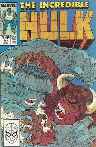 Incredible Hulk #341 - Marvel Comics - 1987