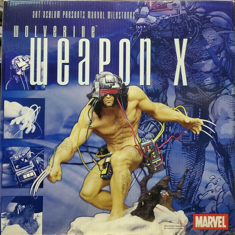 Wolverine Weapon X Statue - Art Asylum / Marvel Milestones - #15 / 2500