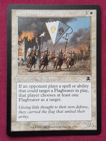"Coalition Honor Guard" - Magic The Gathering Card - Apocalypse