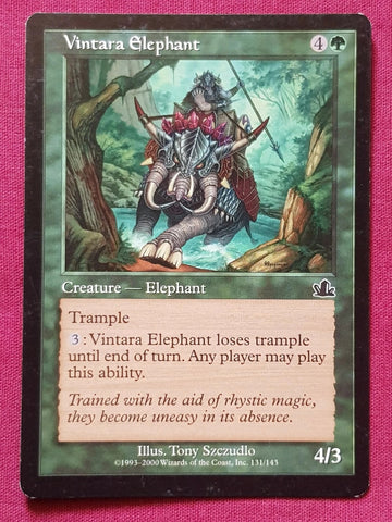 "Vintara Elephant" x4 - Magic The Gathering Card - Prophecy - 4-Card Playset