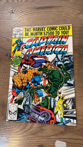 Captain America #249 - Marvel Comics - 1980