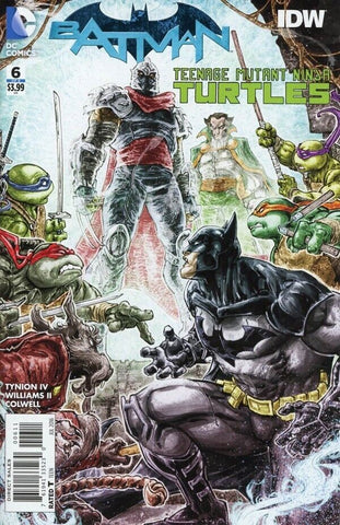 Batman/Teenage Mutant Ninja Turtles #6 - DC / IDW - 2016
