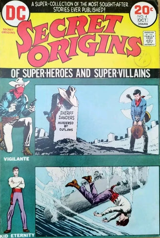 Secret Origins #4 - DC Comics - 1973