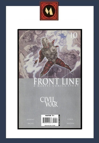 Front Line #10 - Marvel Comics - 2006 - Civil War - 1st App. Penance