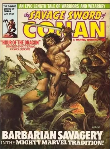 Savage Sword of Conan Monthly #42 - Marvel Comics - 1981