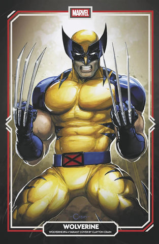 Wolverine #14 - Marvel Comics - 2026 - Clayton Crain Variant