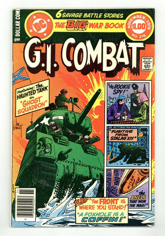 GI Combat #216 - DC Comics - 1979