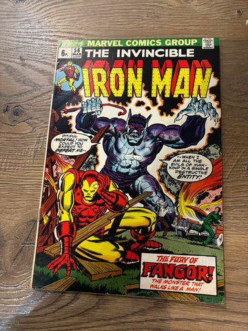 Invincible Iron Man #56 - Marvel Comics - 1973