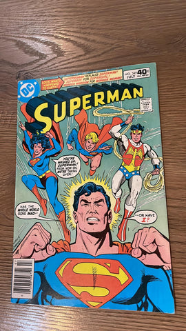 Superman #349 - DC Comic - 1980