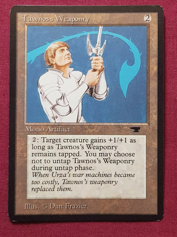"Tawnos's Weaponry" - Magic The Gathering Card - Antiquities