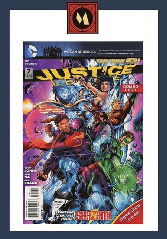 Justice League #7 - DC Comics - 2012 - Combo-Pack Variant