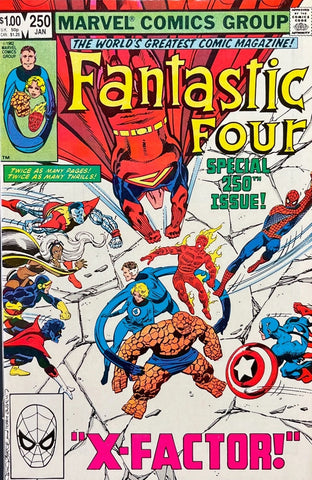 Fantastic Four #250 - Marvel Comics - 1982