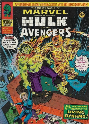 Mighty World of Marvel #203 - Marvel Comics - 1976