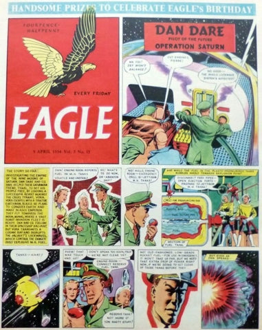 Eagle Comic Vol.5 No.15 - British - 1954