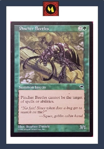 "Pincher Beetles" x4 - Magic The Gathering - Tempest- 4-Card Playset