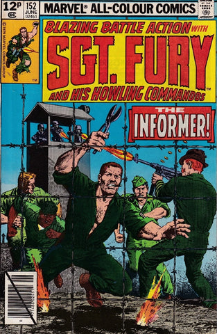 Sgt Fury #152 - Marvel Comics - 1979