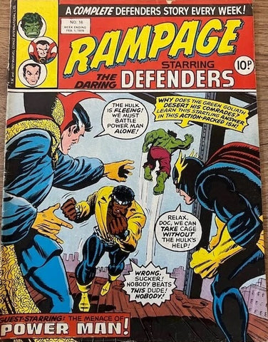 Rampage #16 - Marvel Comics / British - 1978