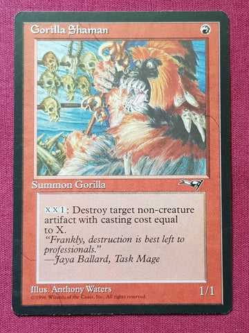 "Gorilla Shaman" x4 - Magic The Gathering Card - Alliances - 4-Card Playset