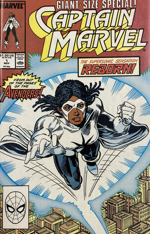 Captain Marvel Giant-Size Special #1 - Marvel - 1989 - 1st Monica Rambeau Solo