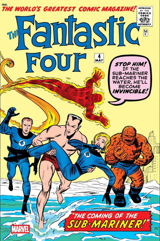 Fantastic Four #4 - Marvel Comics - 2025 - Facsimilie