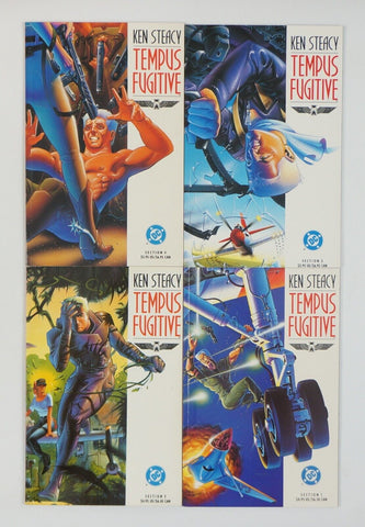 Ken Steacy Tempus Fugitive #1-4  - DC Comics - 1990 - Complete Set