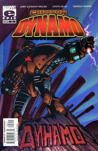 Crimson Dynamo #2 - Marvel Comics / Epic - 2003