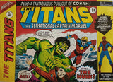 The Titans #17, #18 & #19 - Marvel Comics / British - 1976