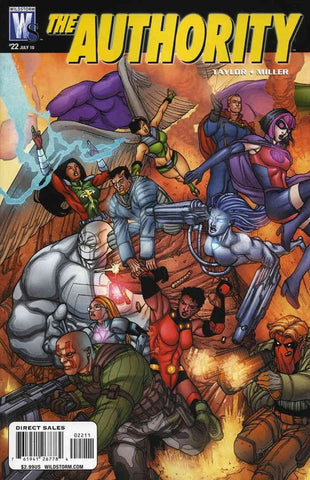 The Authority #22 - Wildstorm - 2010
