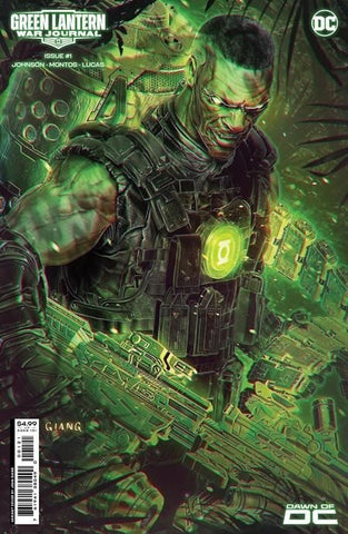 Green Lantern: War Journal #1 - DC Comics - 2023 - Giang Card Variant