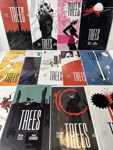 Trees #1 - #13 (13x Comics RUN/LOT) - Image Comics - 2014