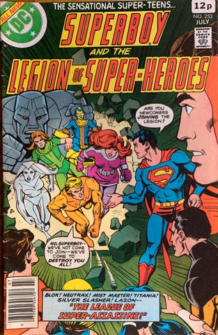 Superboy & The Legion Of Super-Heroes #253 - DC - 1979