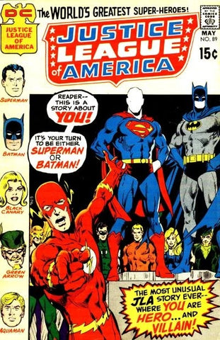 Justice League Of America #89 - DC Comics - 1969