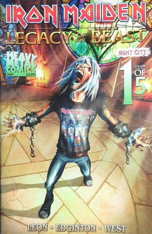 Iron Maiden: Legacy of the Beast #1 - Heavy Metal Comics - 2019