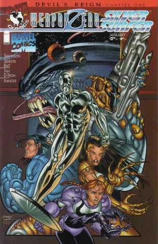 Weapon Zero/Silver Surfer #1 - Top Cow / Marvel Comics - 1997