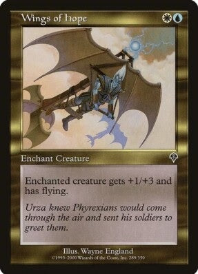 "Wings of Hope" x4 - Magic The Gathering Card - Invasion - 4-Card Playset