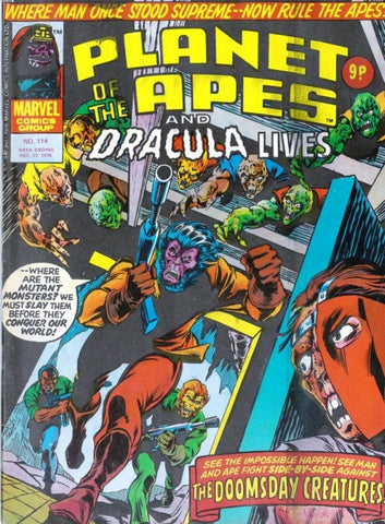 Planet of the Apes #114 - Marvel Comics - 1976
