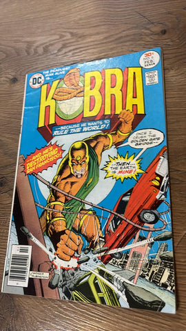 Kobra #6 - DC Comics - 1977